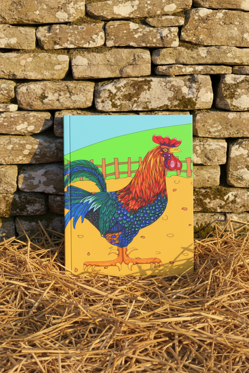 Cock-a-doodle-doo Farmyard Mockup