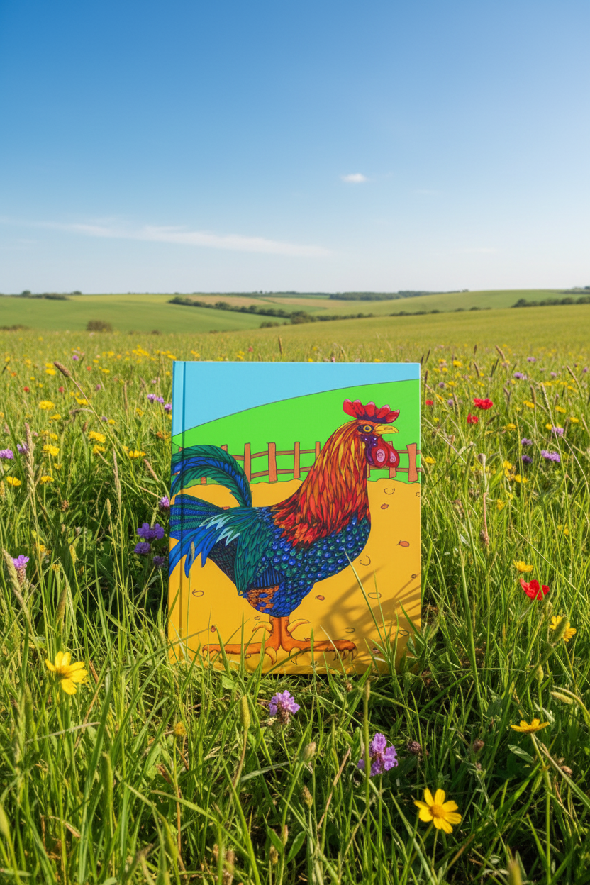 Cock-a-doodle-doo Field Mockup