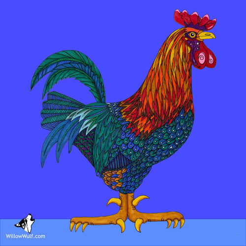 Cockerel Doodle Doo Magnet