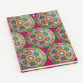 Flower Circle A5 Lined Hardback Notebook