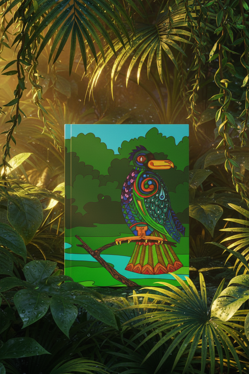 Junglebird Jungle Scene Mockup