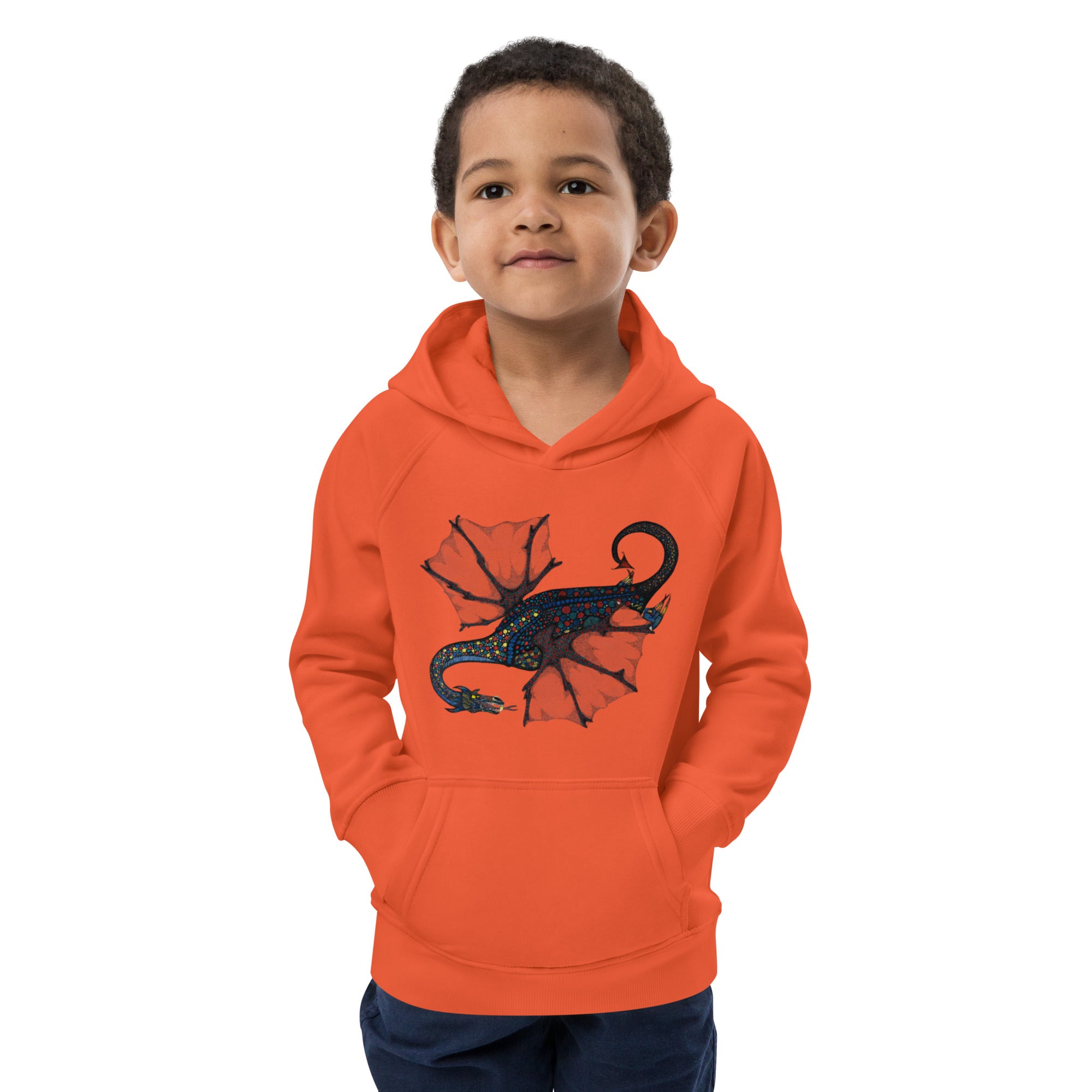 Kids eco hoodie 'Dragon'