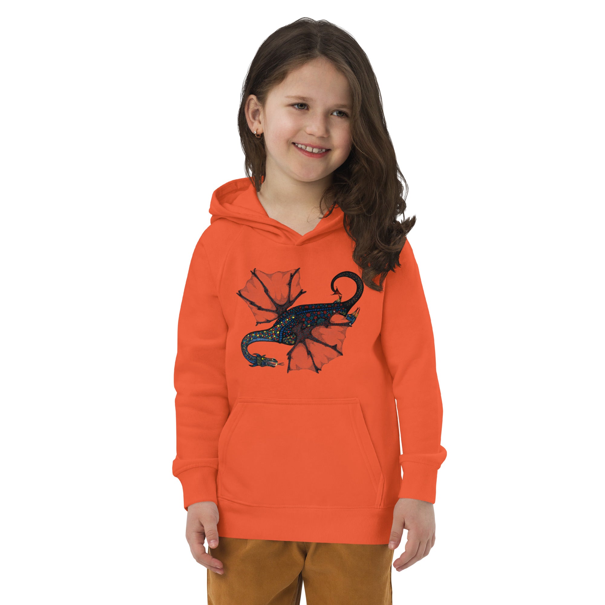 Kids eco hoodie 'Dragon'
