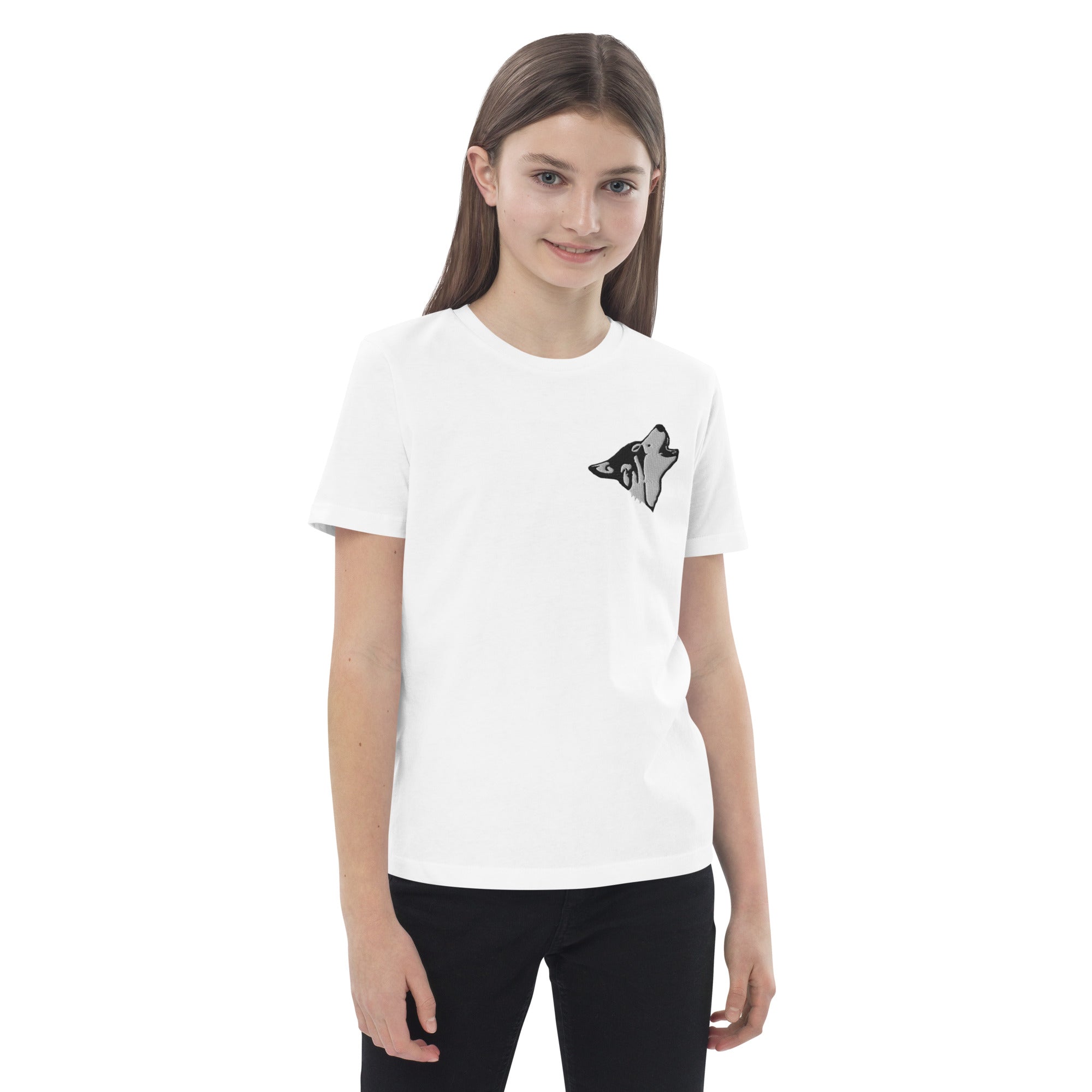 Organic cotton kids t-shirt 'WillowWulf'
