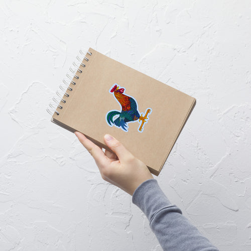Bubble-free stickers 'Cockerel'