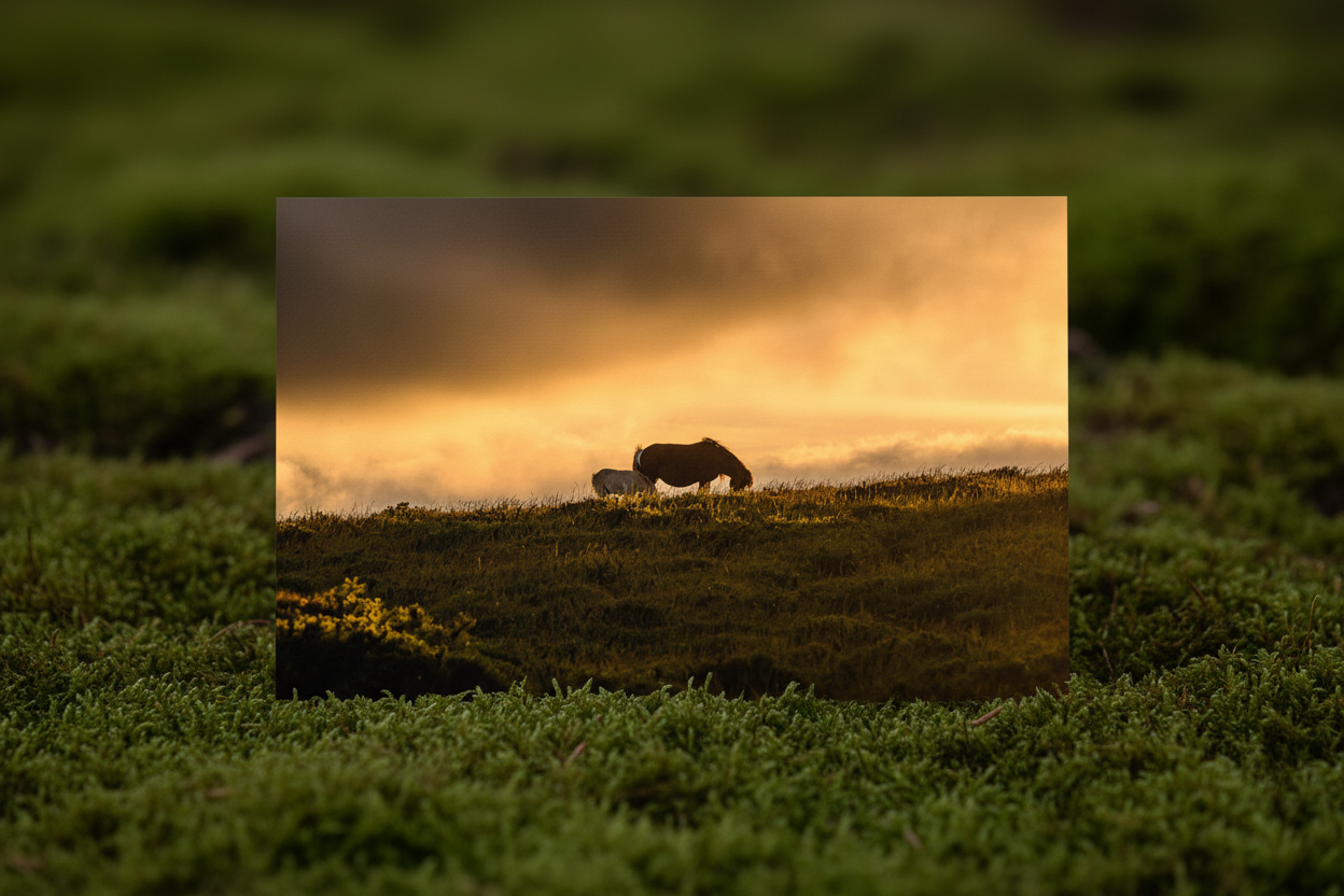 New Life on the Moors - Mossy Mockup