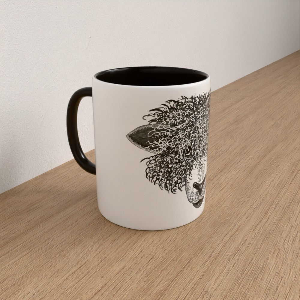 Shaggy Sheep Midnight Mug