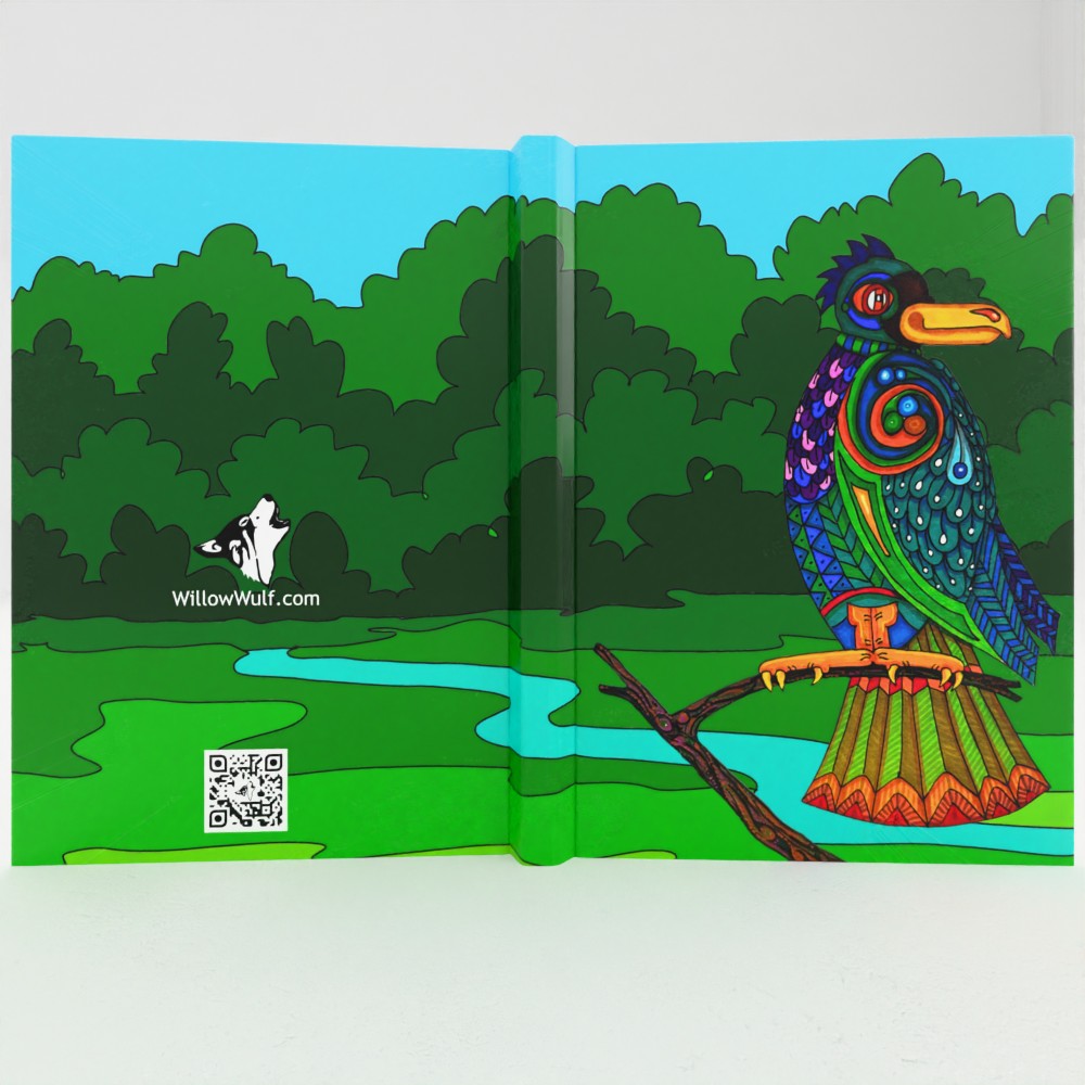 Junglebird A5 Lined Hardback Notebook