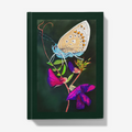 Butterfly on Vetch Hardback Notebook