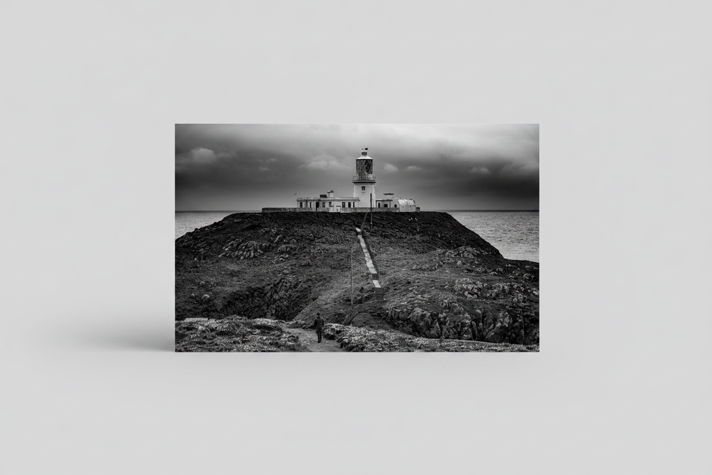 Strumble Lighthouse - Clean Studio Mockup
