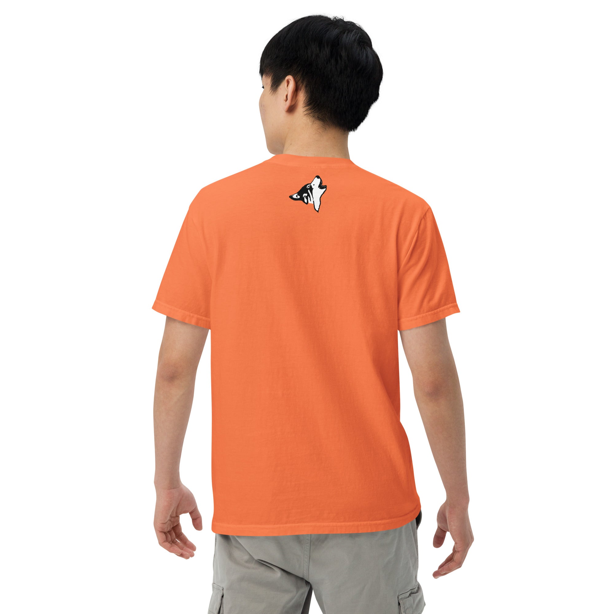 Unisex garment-dyed heavyweight t-shirt 'Cockerel'