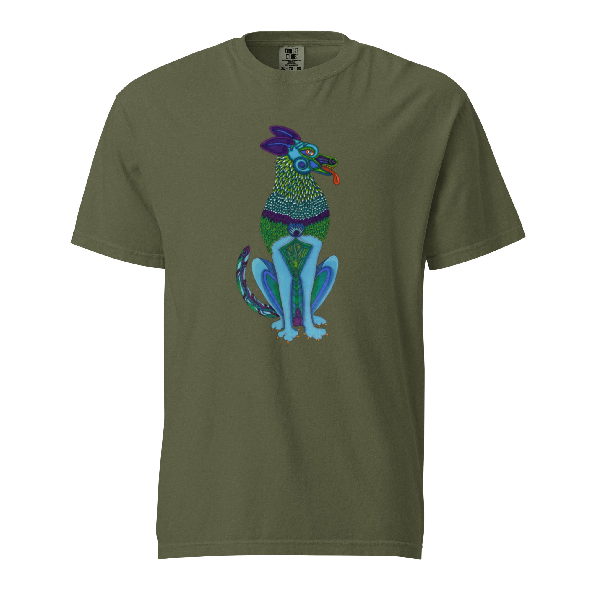 Unisex garment-dyed heavyweight t-shirt 'Hound'