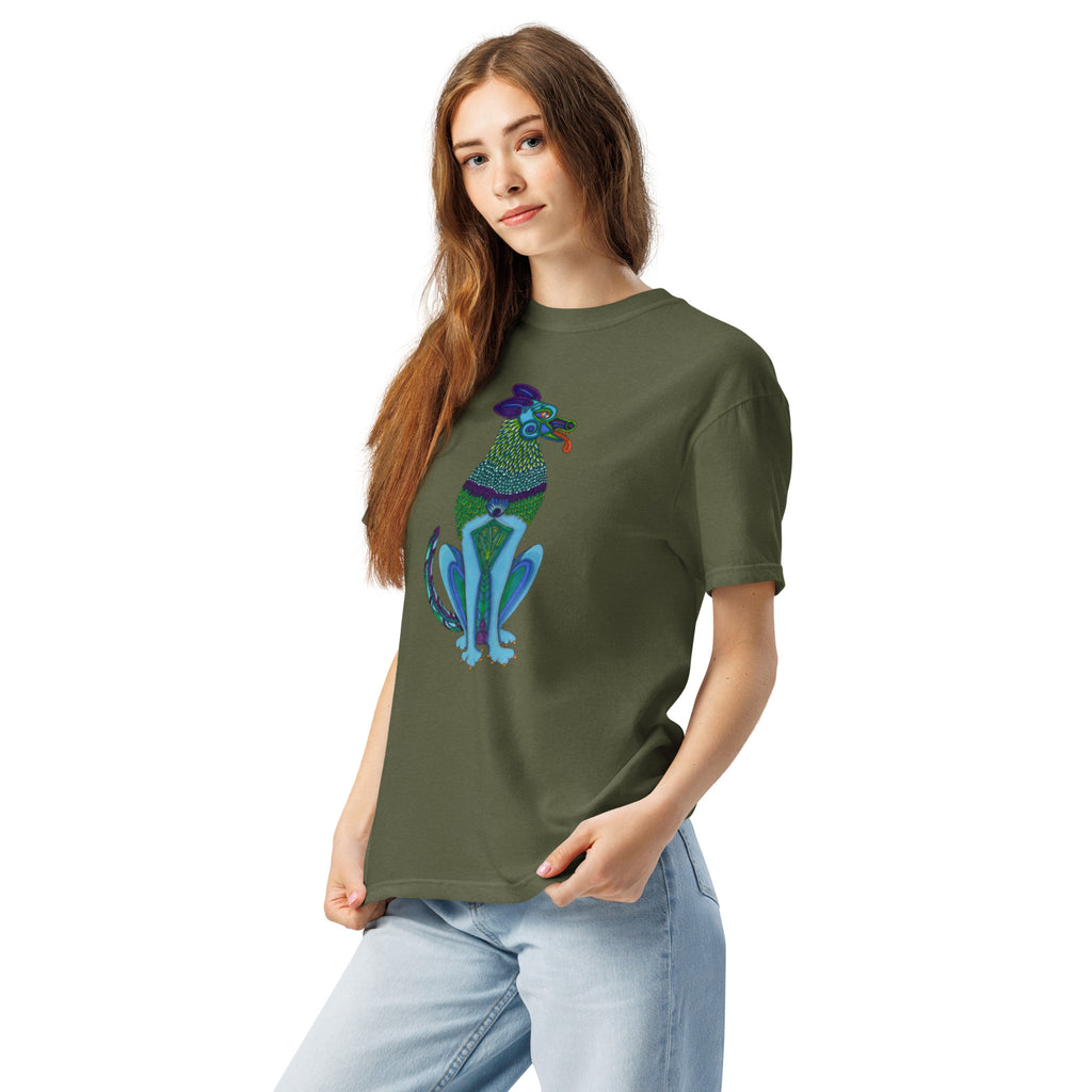 Unisex garment-dyed heavyweight t-shirt 'Hound'