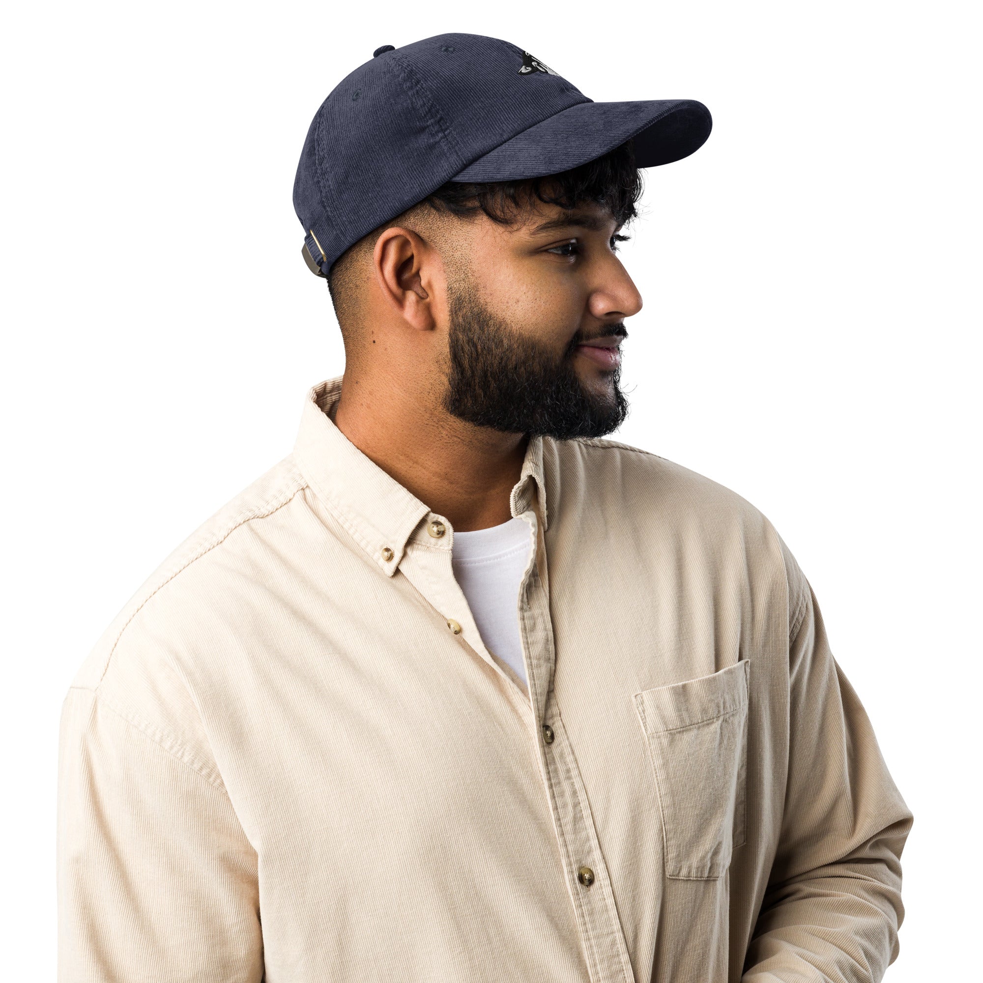 Vintage corduroy cap 'WillowWulf'
