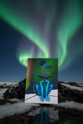 Wulfie Notebook Aurora Rocks